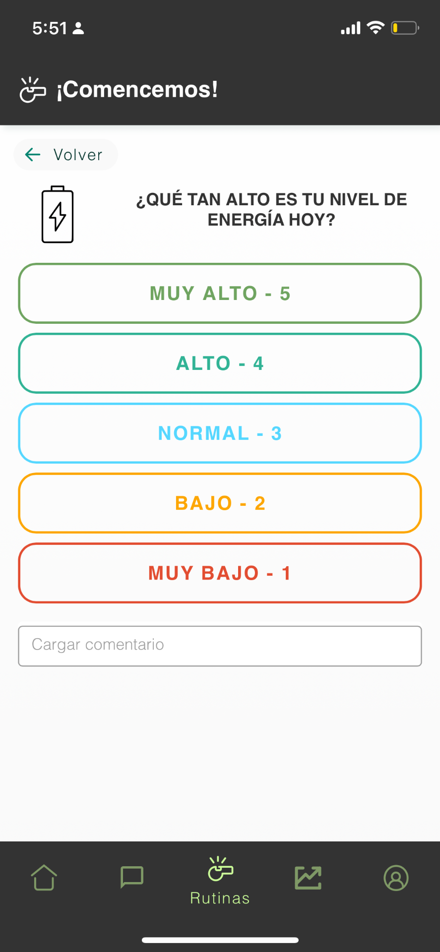 Wellness — Energía